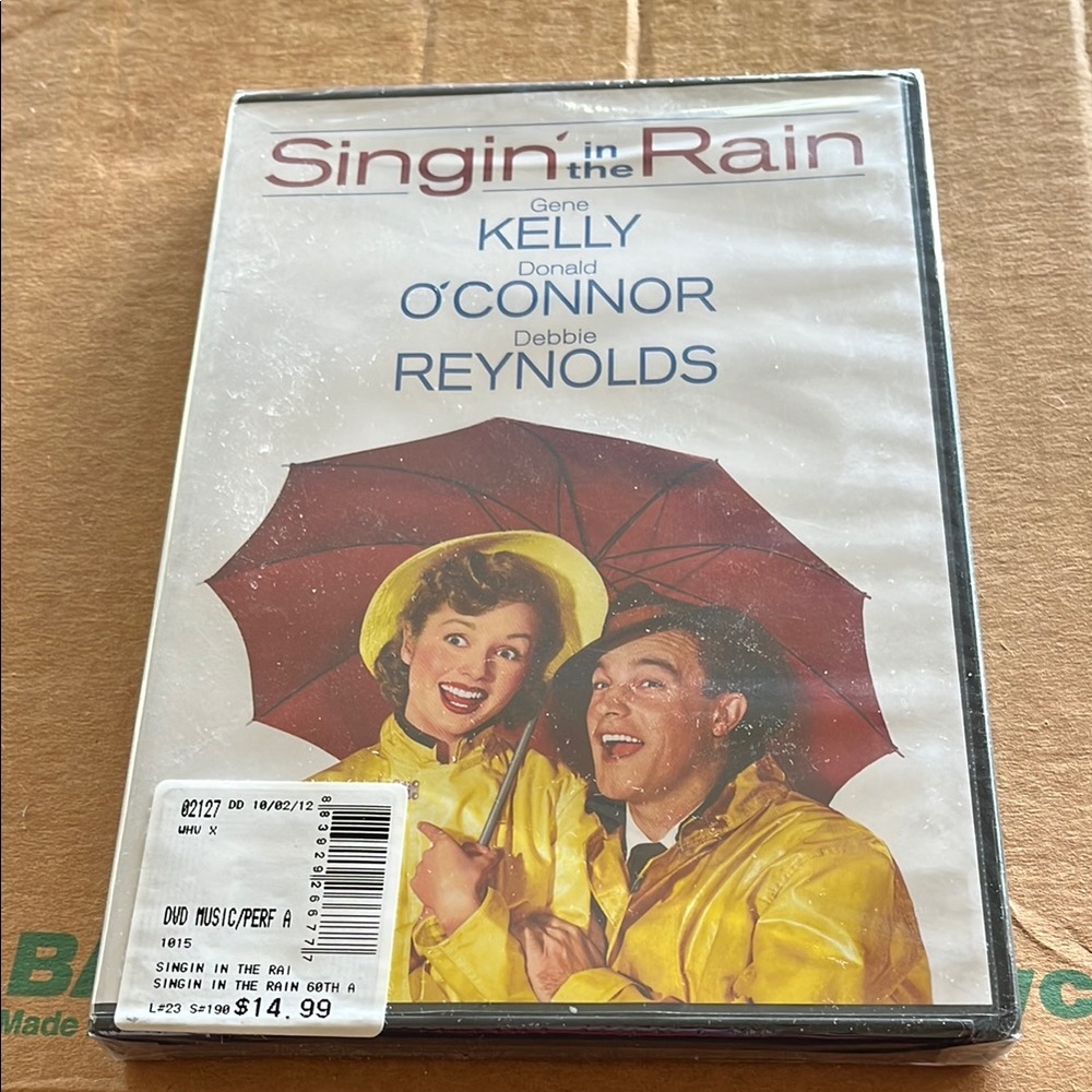 Singin' in the Rain DVD - Classic Musical in Yellow